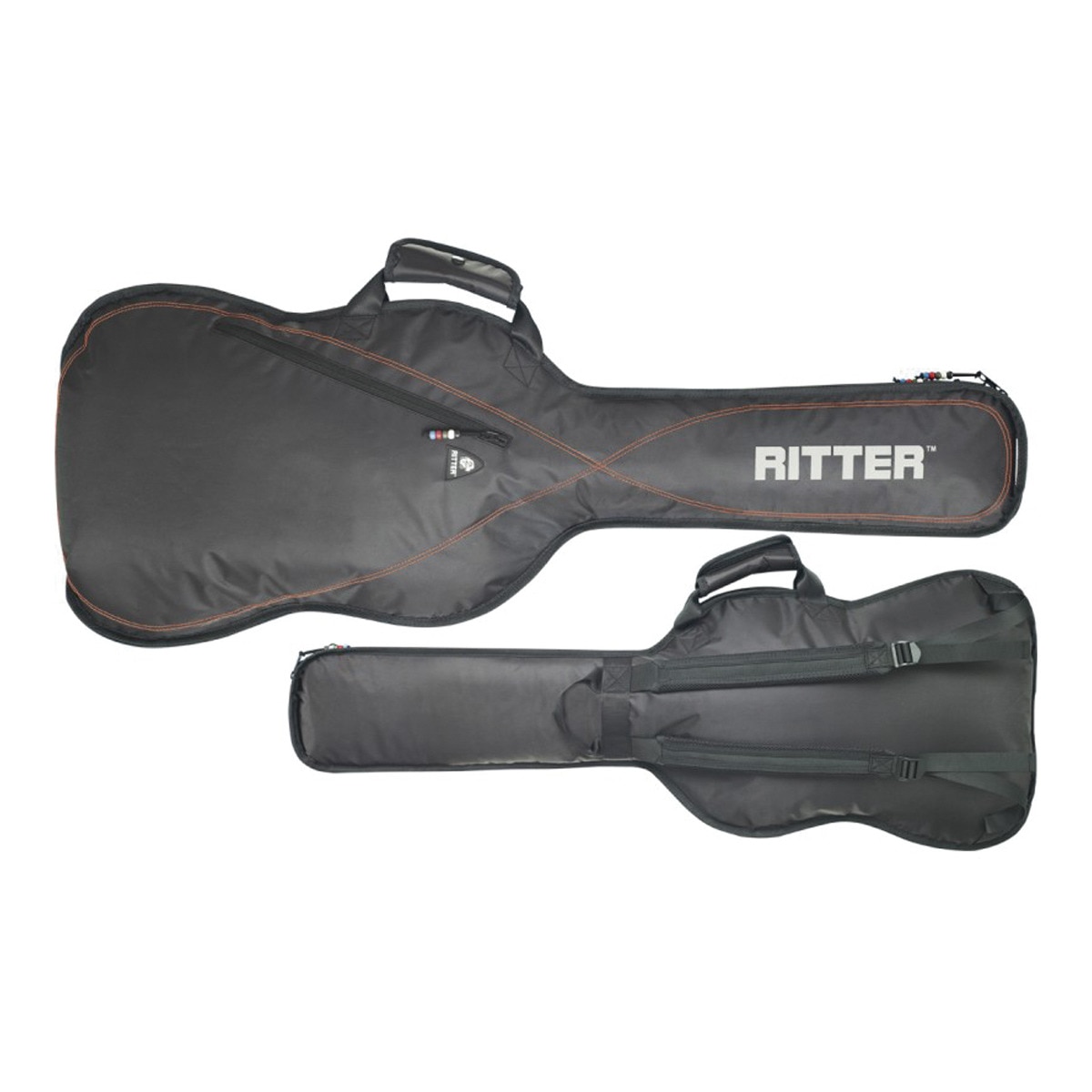 Ritter - Funda Para Guitarra Eléctrica / Bajo RGP2-E Negro