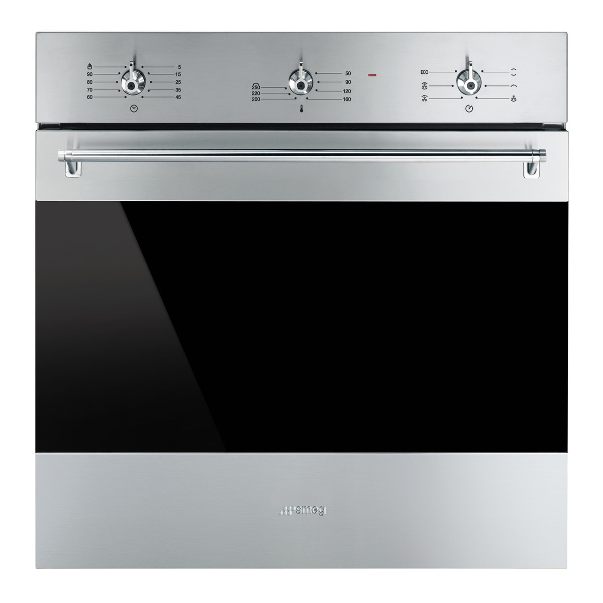 Forno Ventilado Smeg Classica SF6381X de 70 Litros - Aço Inox Aço inoxidável-1