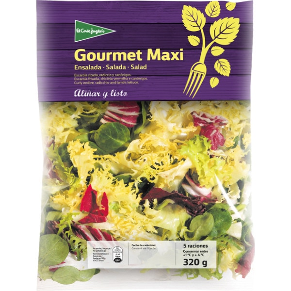 ensalada gourmet maxi bolsa 320 g