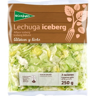 ensalada lechuga iceberg bolsa 250 g - El Corte Ingles