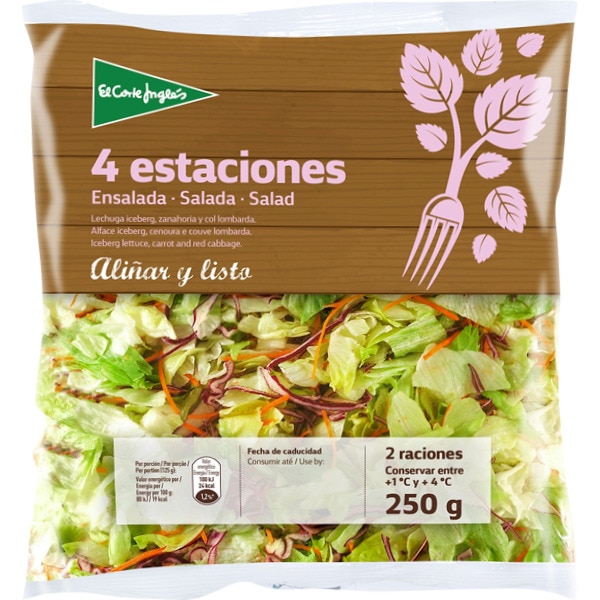 ensalada 4 estaciones bolsa 250 g