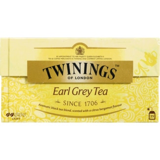 Chá Earl Grey embalagem 25 unidades - Twinings
