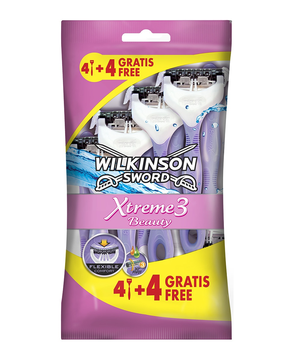 Wilkinson - Maquinillas Depilatorias Desechables Xtreme 3 Beauty Sword