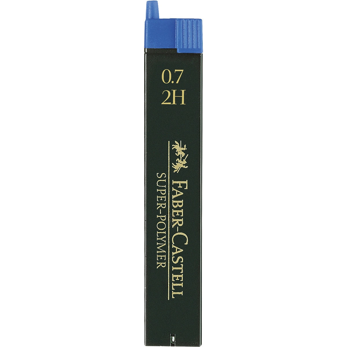 Imagen 0 de Blíster 1 Tubo de Minas SUPER-POLYMER Faber-Castell 0,7 mm 2H