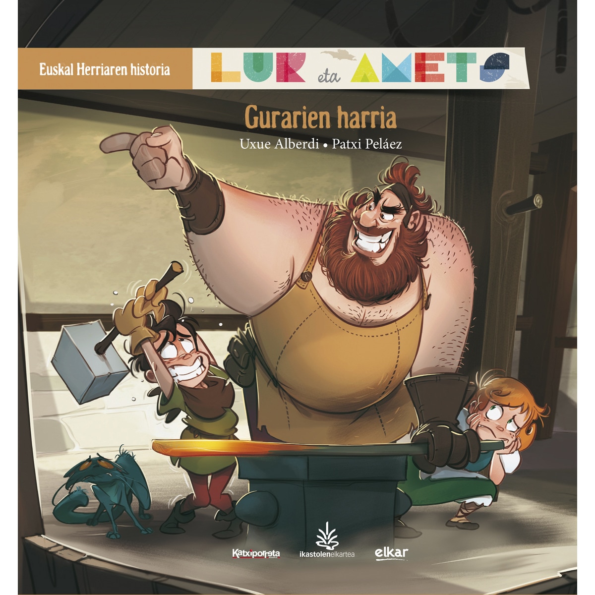 Imagem 0 de Gurarien harria: Lur eta Amets. Euskal Herriaren historia (Capa mole)