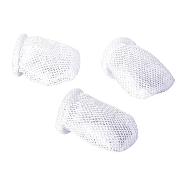 Imagen 0 de Juego de 3 Recambios Nuby para Alimentador Antiahogo Nibbler blanco