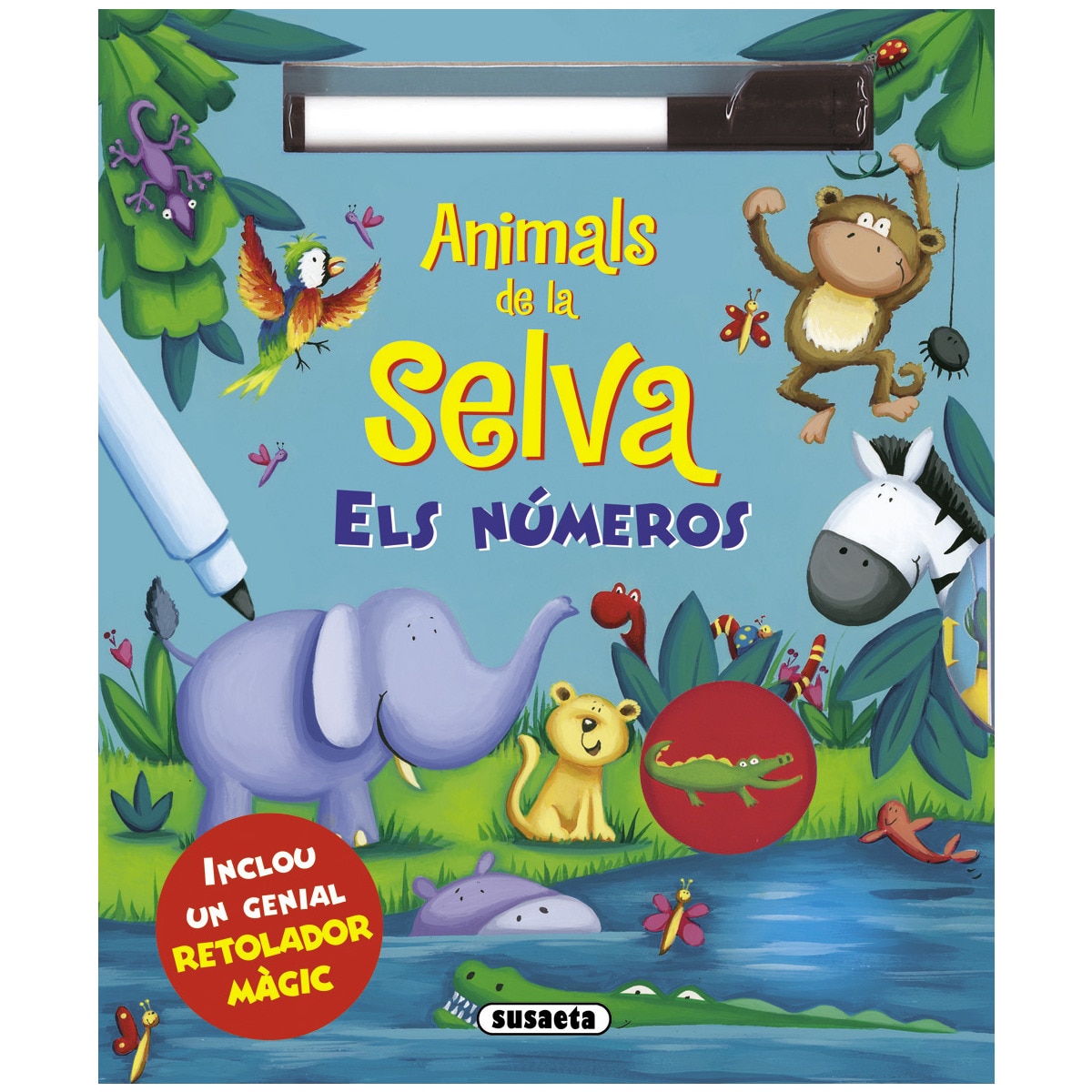 Animals de la selva - els números (Capa dura) 1