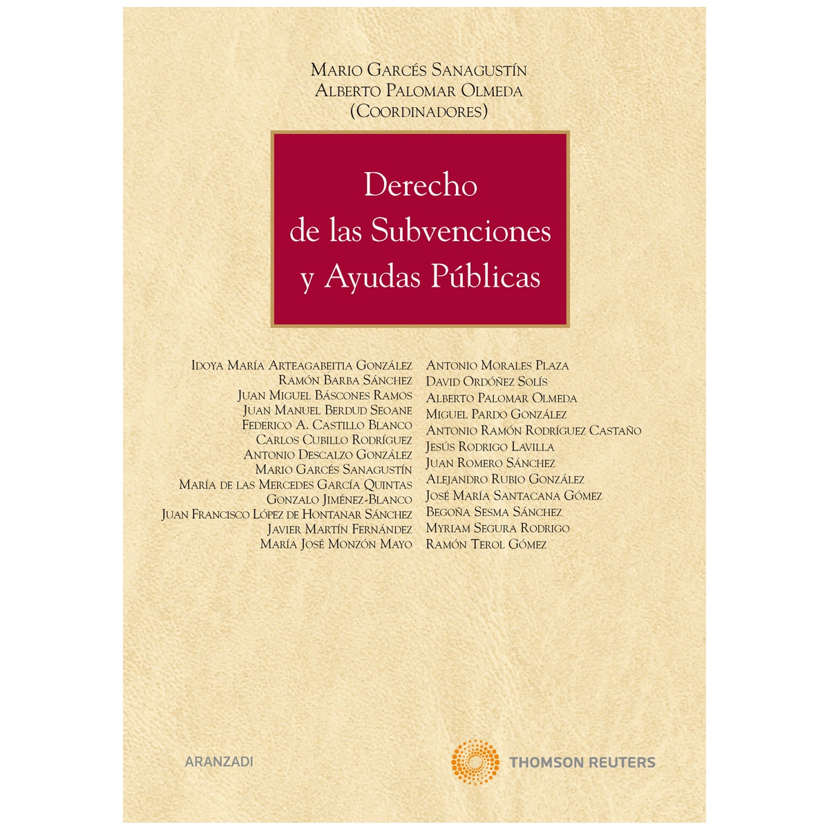 Derecho De Las Subvenciones Y Ayudas Públicas 1