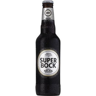 cerveza negra sin alcohol portuguesa botella 33 cl - Superbock