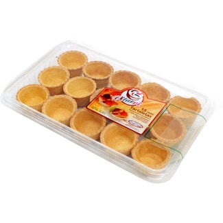 mini tartaletas bandeja 15 unidades - Vitarvi