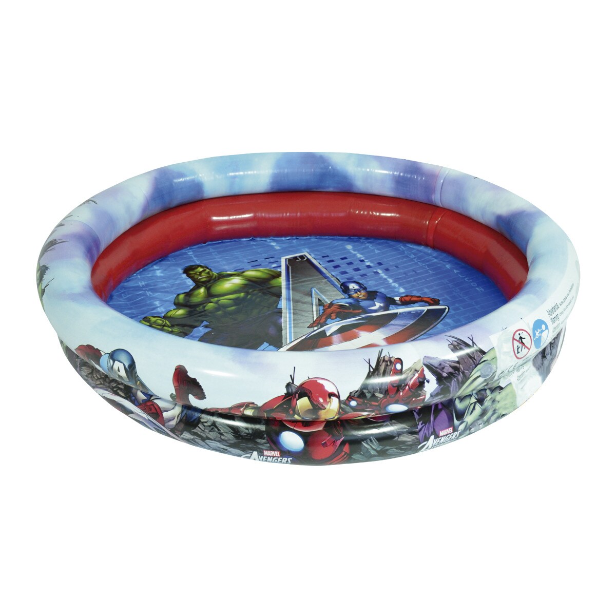 Saica - Piscina 90 Cm Hinchable Los Vengadores Marvel