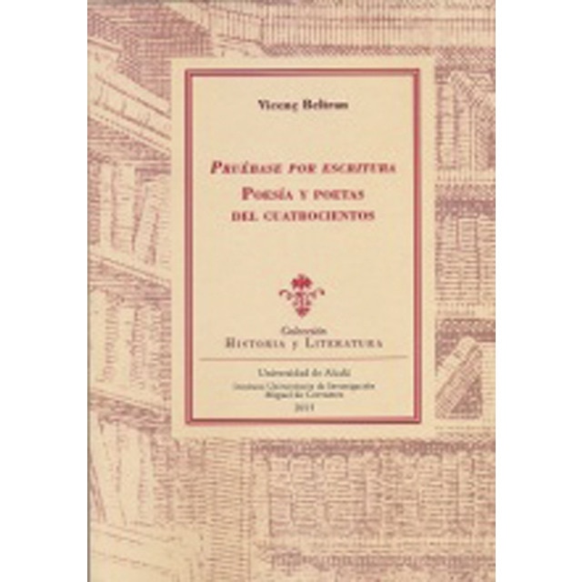 Imagem 0 de Pruébase por escritura: Poesía y poetas del Cuatrocientos (Capa mole com abas)