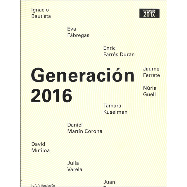 Imagen 0 de Generación 2016 (Tapa blanda)