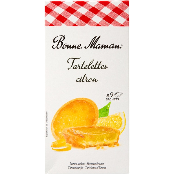 Tartaletas rellenas de limón estuche 125 g