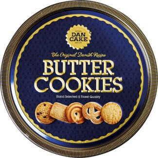 Dan Cake Bolachas de Manteiga Sortidas lata 454 g