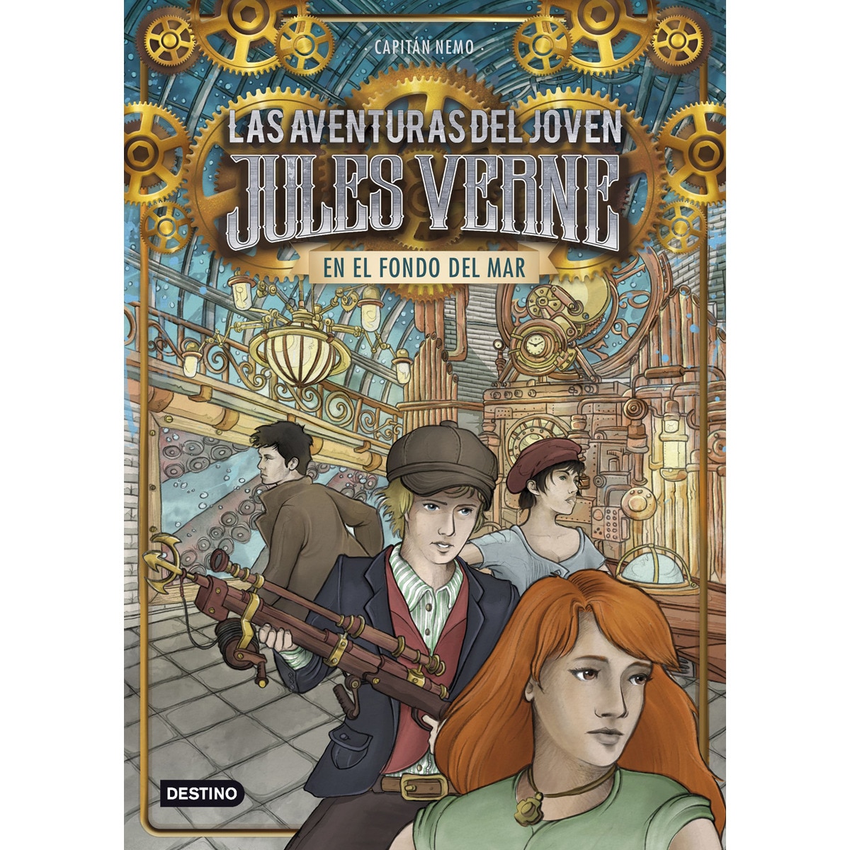 Imagem 0 de En el fondo del mar: Las aventuras del joven Jules Verne 4 (Capa dura)