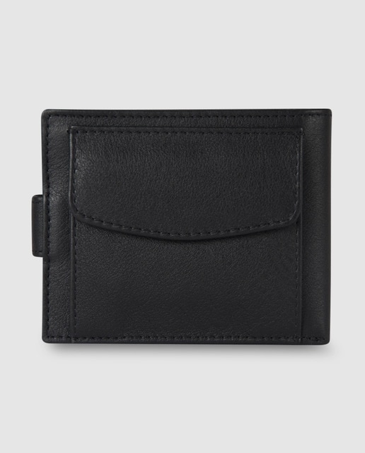 Cartera de piel negro con monedero exterior · El Potro · El Corte Inglés