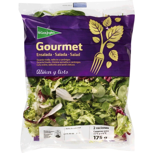 Salada Gourmet embalagem 175 g