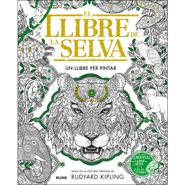Imagen 0 de Llibre de la selva: Un llibre per pintar (Tapa blanda)