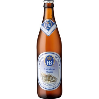 cerveza rubia de trigo alemana botella 50 cl - Hofbräu München