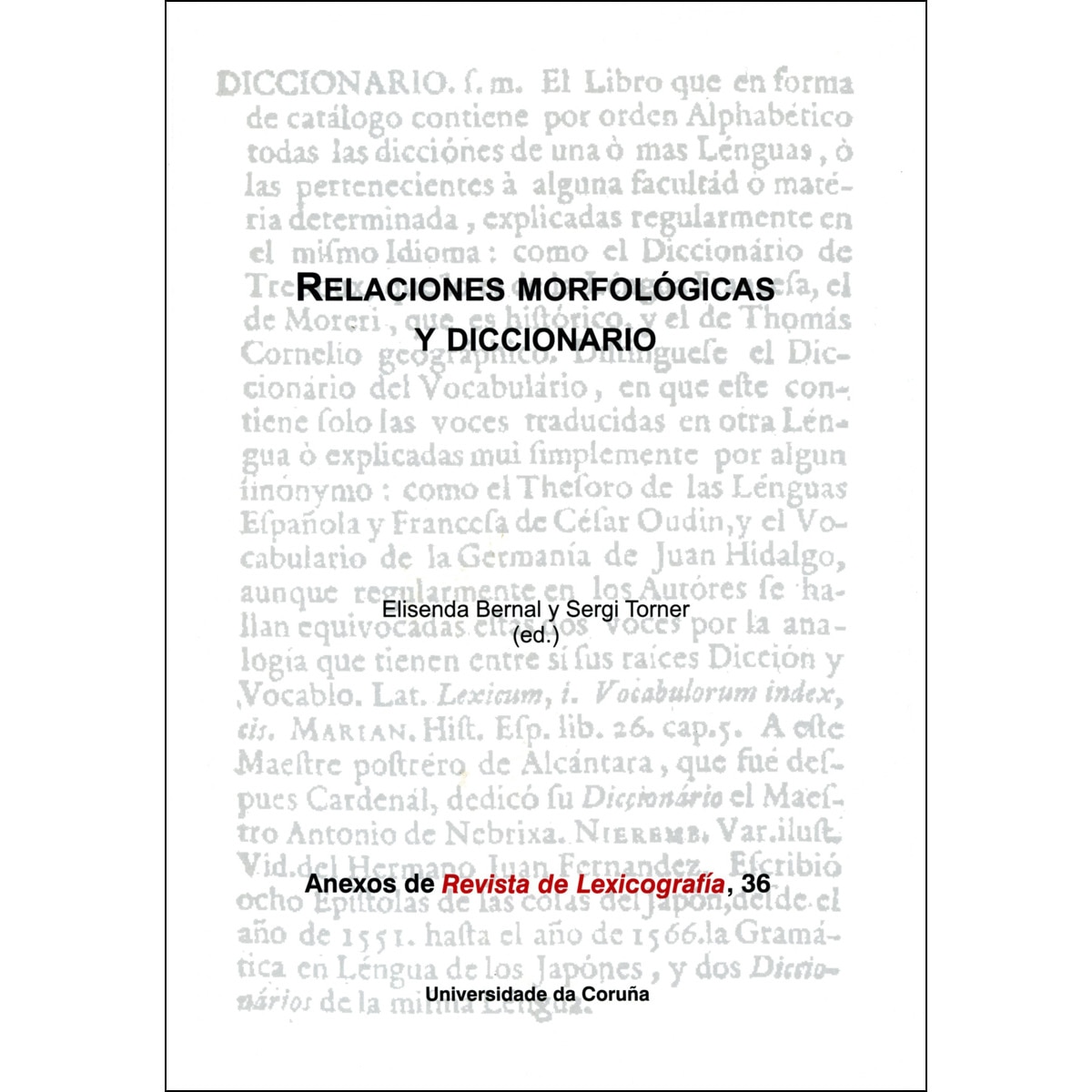 Imagem 0 de Relaciones Morfologicas Y Diccionario. Nº36