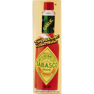 Molho Suave com Alho frasco 60 ml - Tabasco