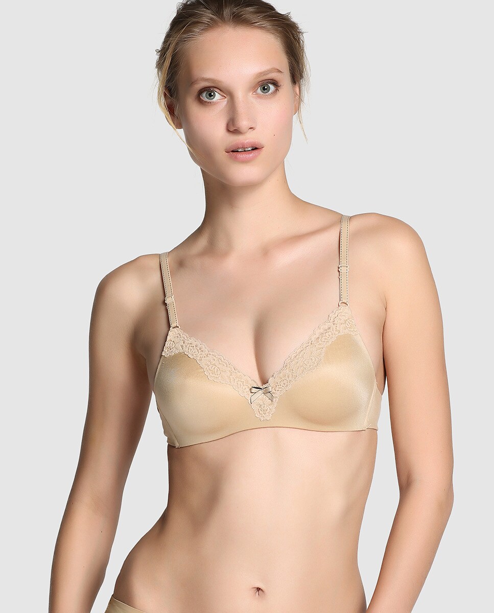 Maidenform - Sujetador De Mujer Tipo Triángulo Con Relleno