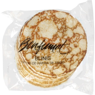 Blinis Saluaje unidade 300 g - Benfumat