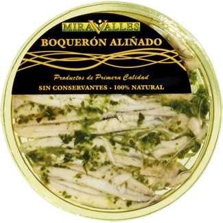 Biqueirão Temperado embalagem 100 g - Miravalles