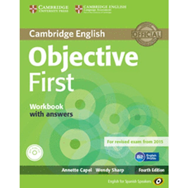 Imagem 0 de Objective First for Spanish Speakers Workbook with Answers with Audio CD (Capa mole)