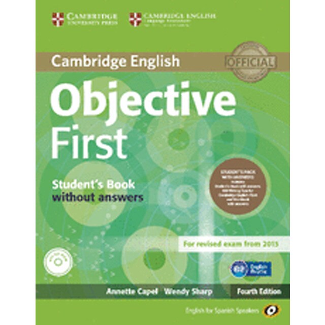 Imagem 0 de Objective First for Spanish Speakers Student's Pack with Answers Student's Book with CD-ROM