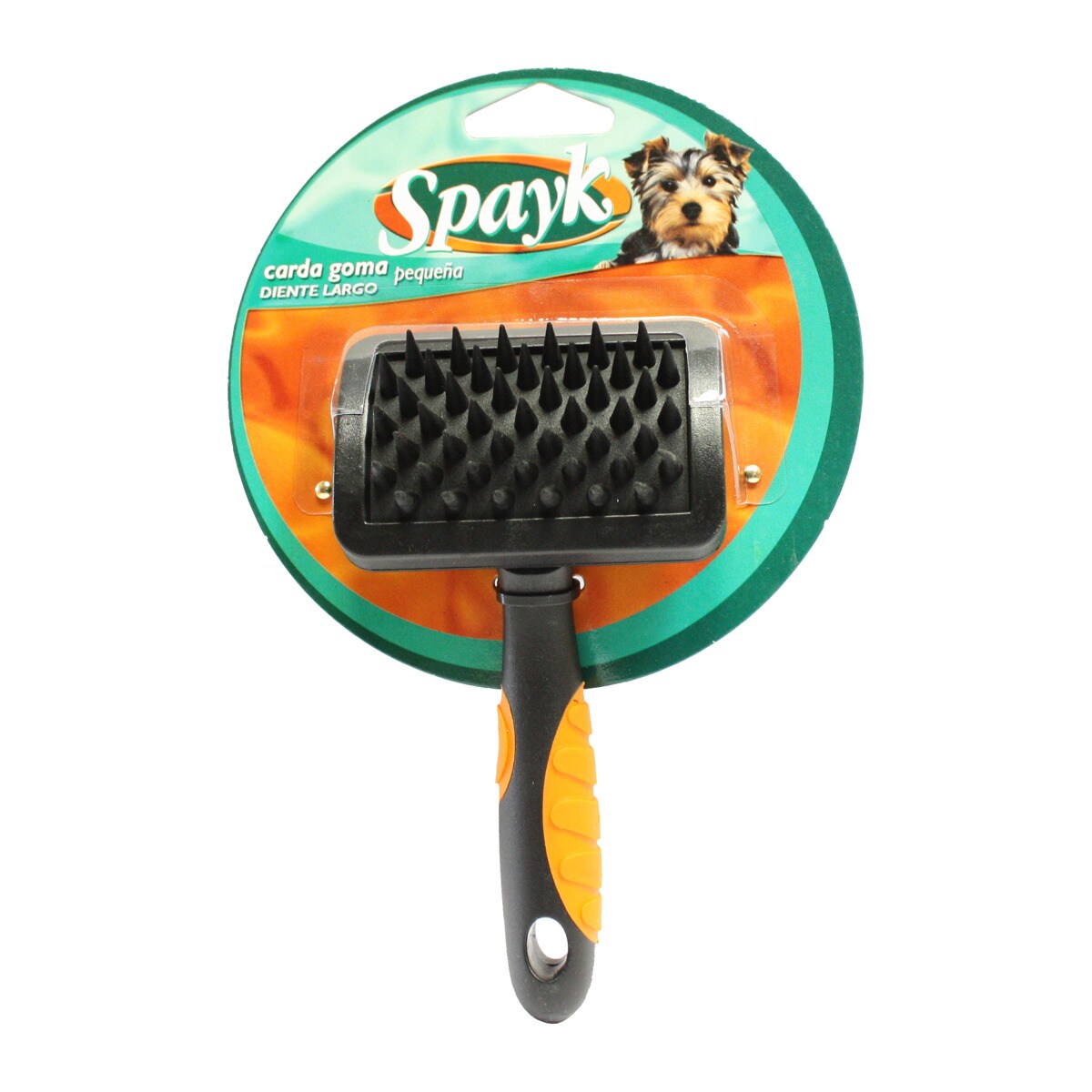 San Dimas - Cepillo Para Perros Pequeños Spayk Pro Ergo Goma
