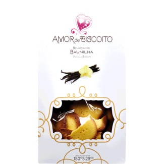 Bolachas de Baunilha embalagem 150 g - Amor De Biscoito