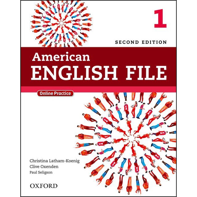 American english file 2nd edition 1. Student's book pack 1