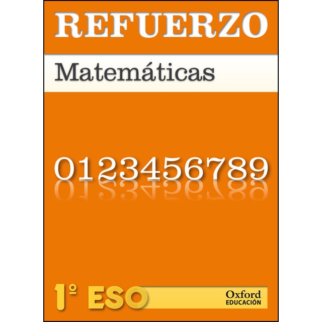 Imagen 0 de Matemáticas 1.º ESO. Refuerzo. Cuaderno