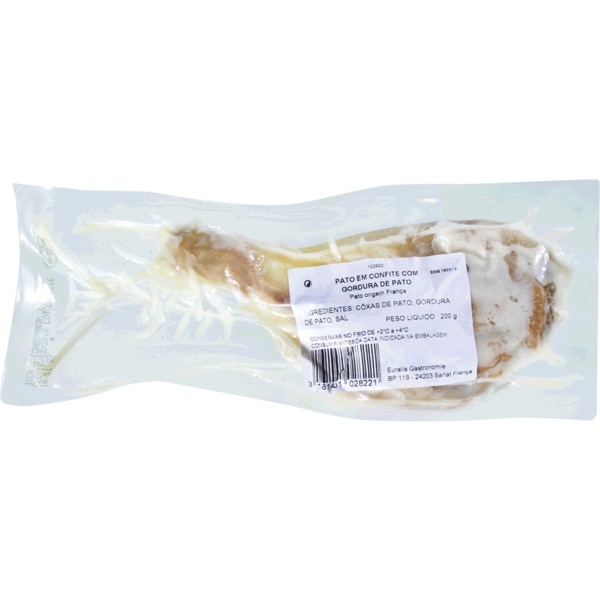 Pato em Confite com Gordura de Pato unidade 200 g