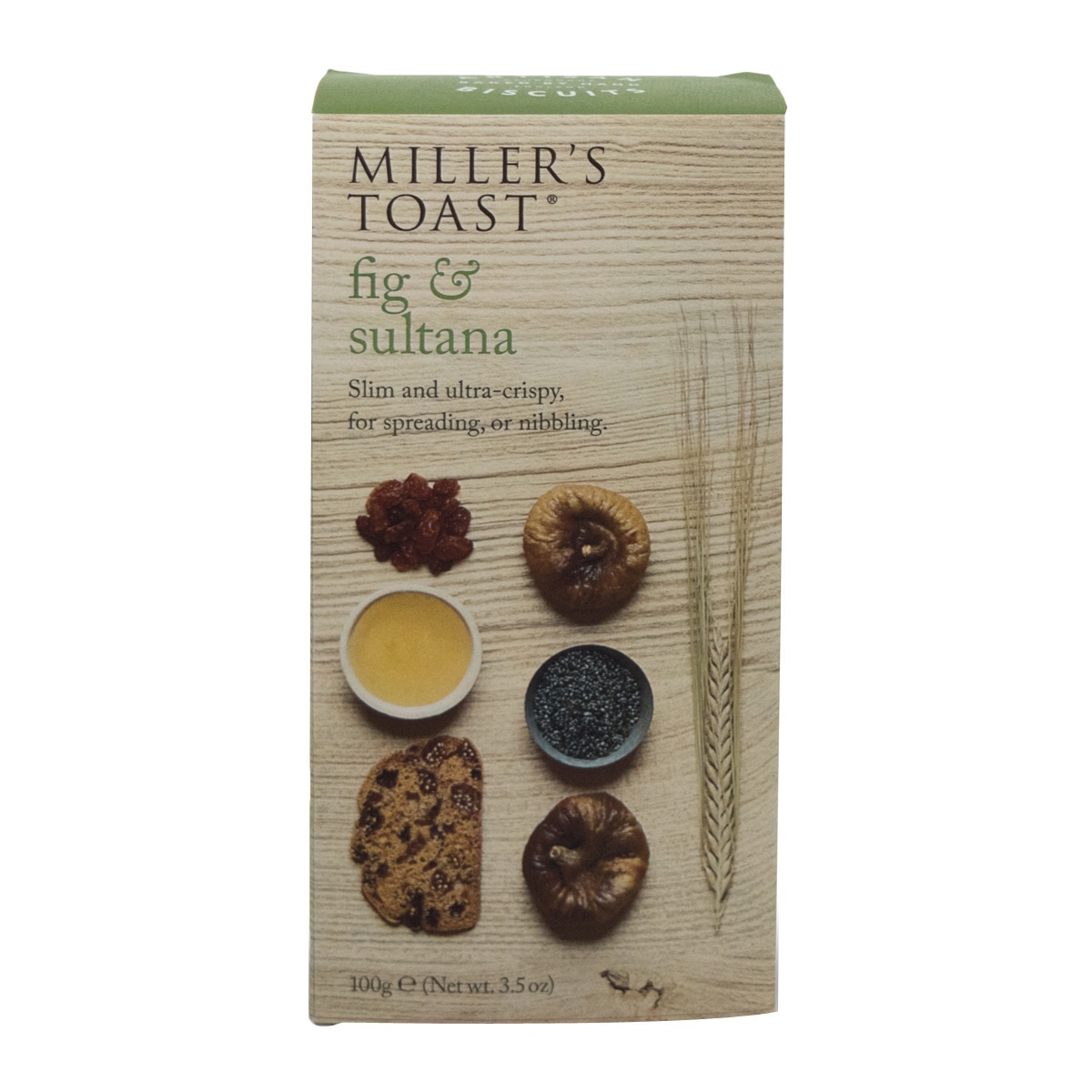 Toasts aux figues et aux raisins secs Millers Toast