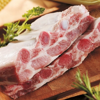 Costillas frescas carnudas de cerdo 50% Duroc