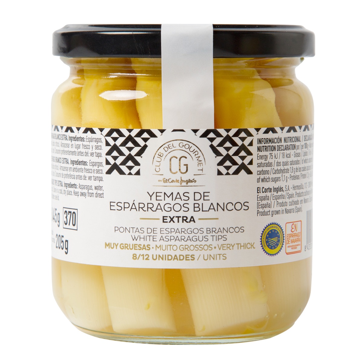 Pointes d'asperges très grosses 812 pièces