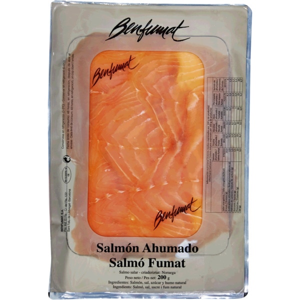 Salmão Fumado unidade 200 g