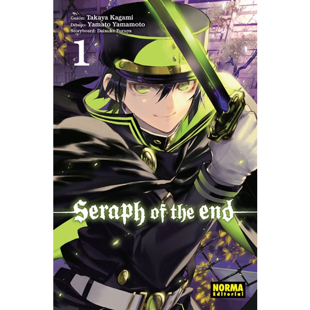 SERAPH OF THE END 01 (Capa mole com abas) 1