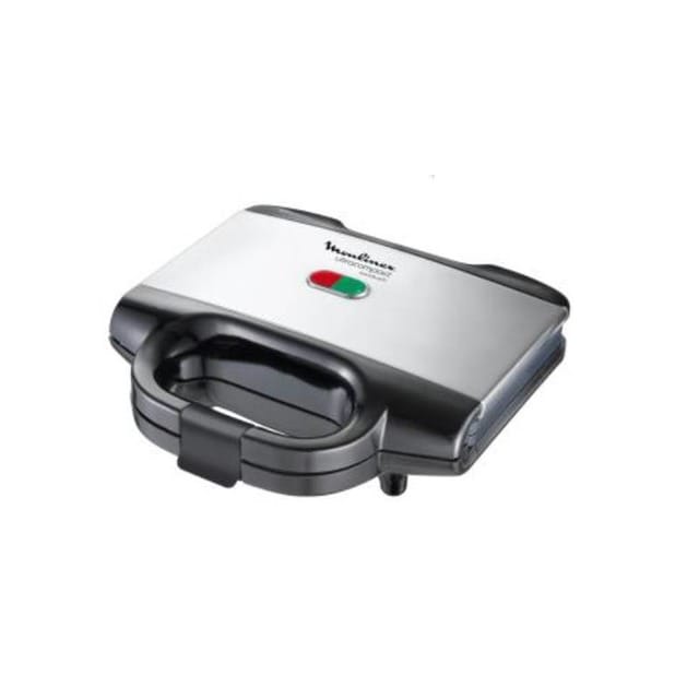 Imagem 0 de Sandwicheira Moulinex SM156D21 Ultracompact de 700 W - Inox