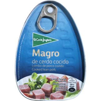 Lombo de Porco Cozido Magro lata 220 g - El Corte Inglés