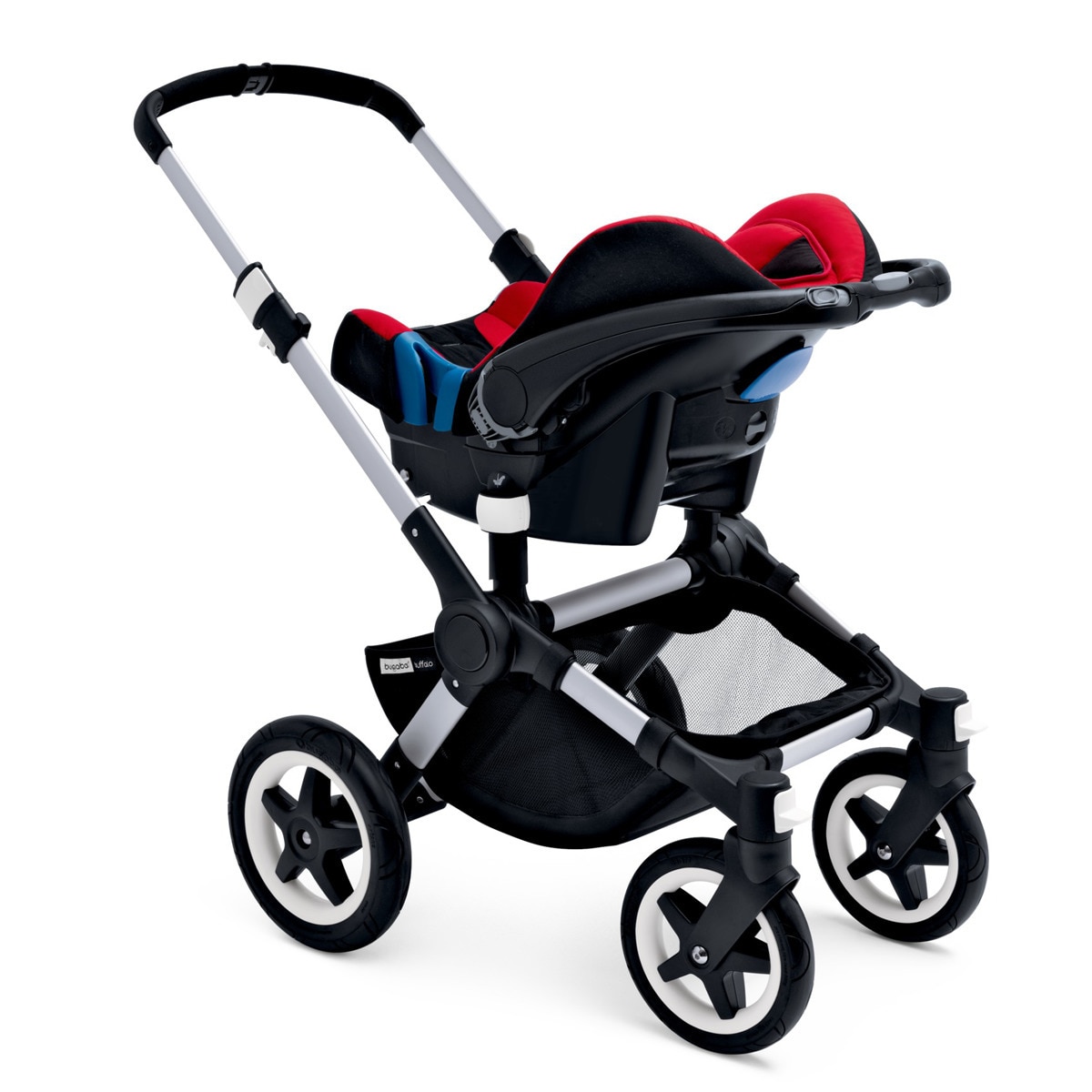 Adaptador de Cadeira de Automóvel Auto Britax-Römer Bugaboo para Buffalo preto/branco Preto / Branco-2