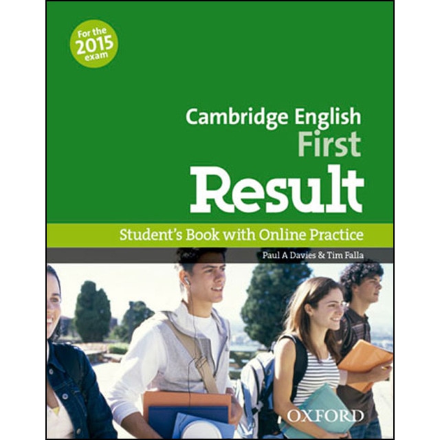 First Result Student's Book Online Practice Test Exam Pack 2015 Edition 1
