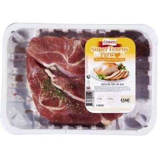 Costeletas de Peru com Alho Peso Aproximado por 450 g - Coren