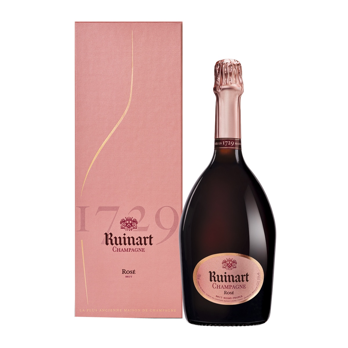Ruinart - Champagne Rosé Con Estuche