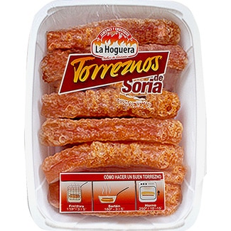 torrezno de Soria 6 unidades envase 215 g sin gluten sin lactosa - La Hoguera