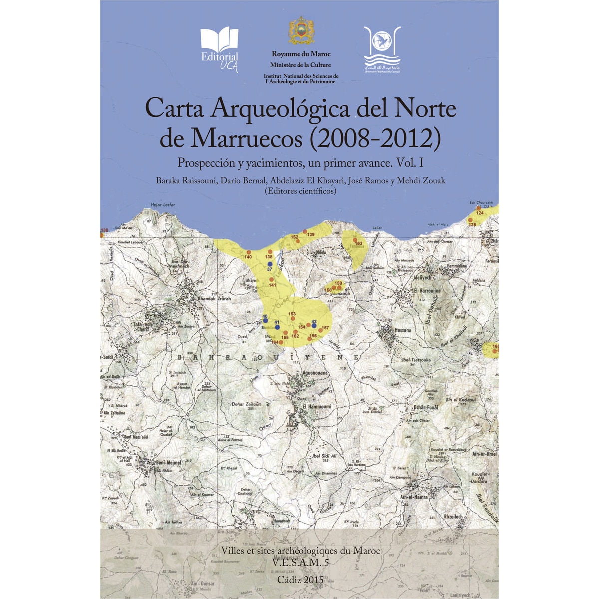 Imagem 0 de Carta arqueológica del norte de Marruecos (2008-2012): Prospección y yacimientos, un primer avance Vol. 1 (Capa mole com abas)