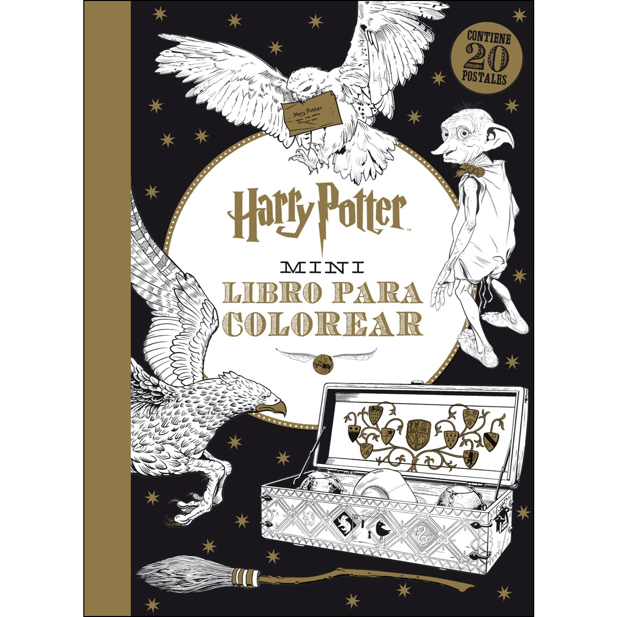 Imagem 0 de Harry Potter Mini libro para colorear (Capa dura)